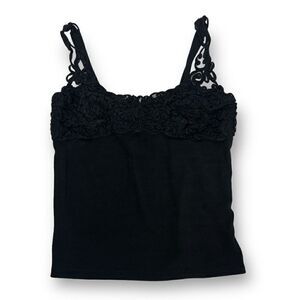 La Fete Black Top Size Large